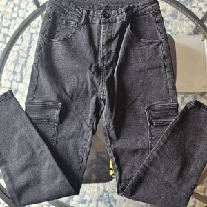 Men's Black Cargo Pants